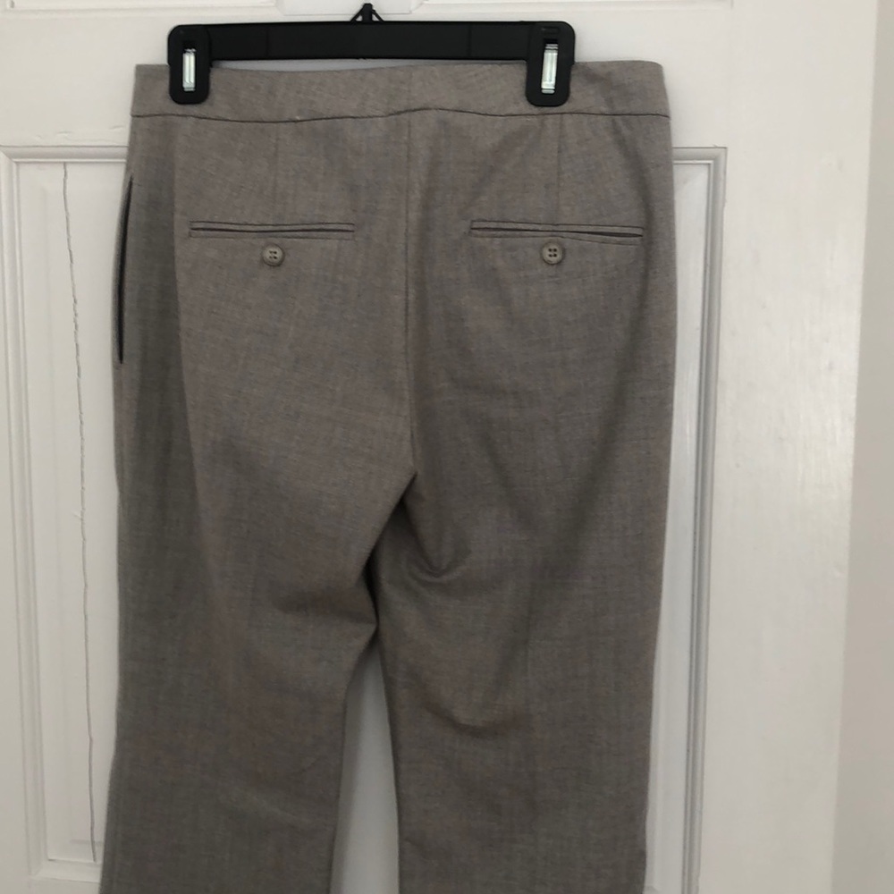 Gray wide leg trousers (Theory) - Picture 3 of 4